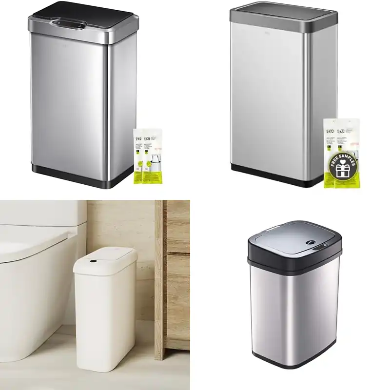 10 Best Sensor-Operated Waste Bins for Hygienic Living