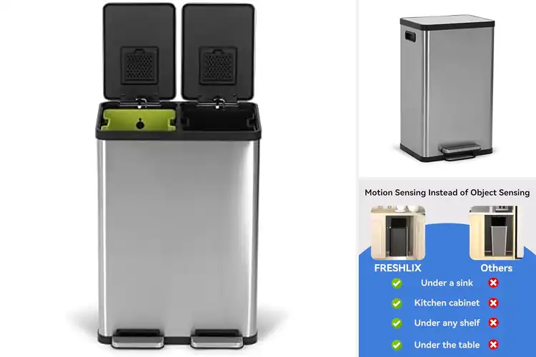 Detailed view of 10 Best Silent Close Trash Cans: Upgrade Your Kitchen with Ease