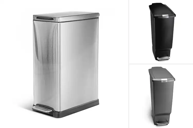 Detailed view of 10 Best Slim Kitchen Trash Cans: Maximize Space & Style