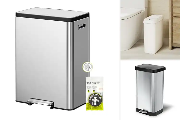 Detailed view of 10 Best Smell Proof Trash Cans for a Fresh Home