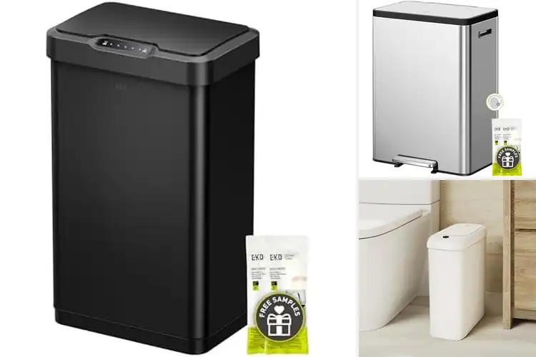 Detailed view of 10 Best Smudge Resistant Trash Cans for a Sparkle-Free Space