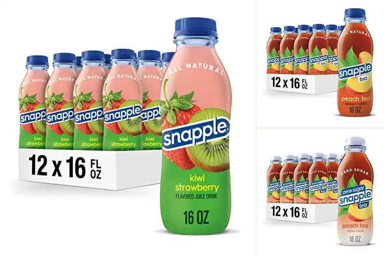 Detailed view of Best Snapple Flavors