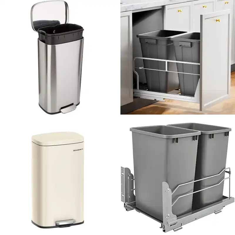 10 Best Soft-Close Kitchen Bins for Quiet Cleanup
