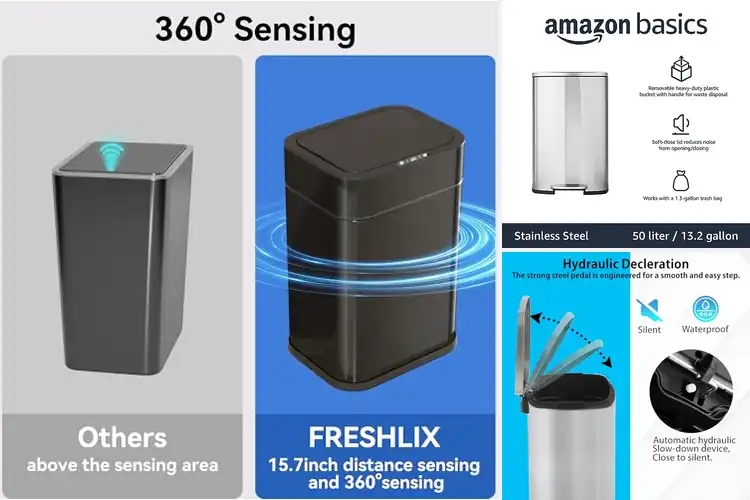 Detailed view of 10 Best Soft Close Kitchen Cans for Quiet Elegance