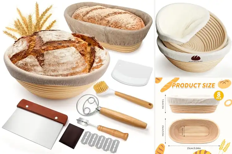 Detailed view of 10 Best Sourdough Proofing Baskets: Bake Like a Pro
