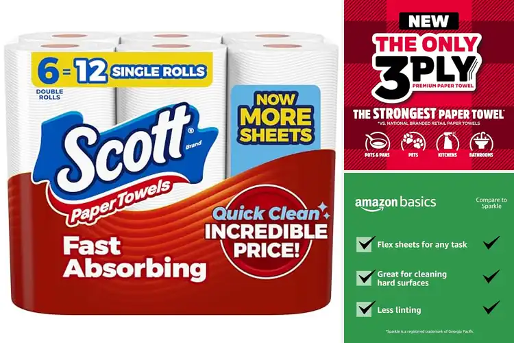 Detailed view of 10 Best Spill Cleaning Paper Towels: Quick Cleanups