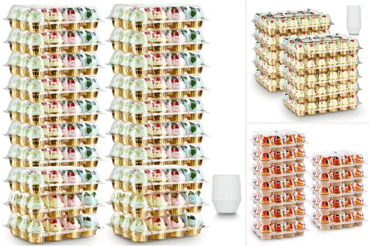 Detailed view of Best Stackable Cupcake Boxes