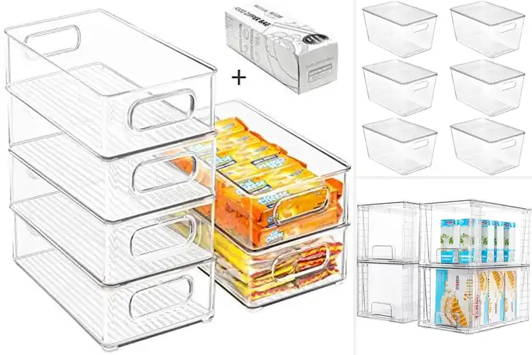 Detailed view of 10 Best Stackable Kitchen Bins for Instant Organization
