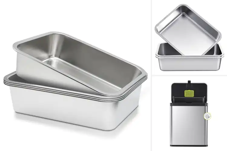 Detailed view of 10 Best Stainless Bins for Easy, Clean, Odor-Free Living