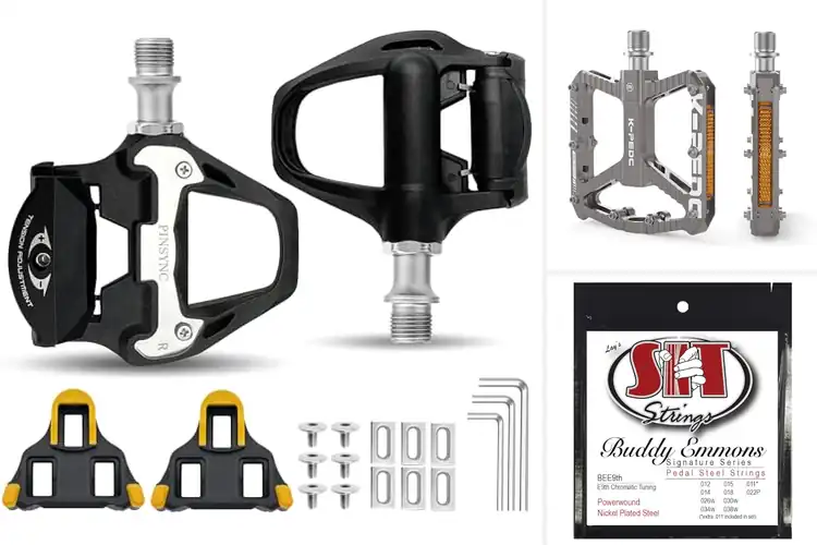 Detailed view of 10 Best Steel Pedals for Power, Grip & Durability
