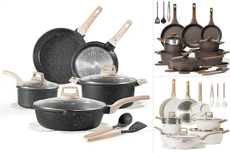 Detailed view of Best Stone Cookware Sets: Top 10 Durable & Non-Stick Picks