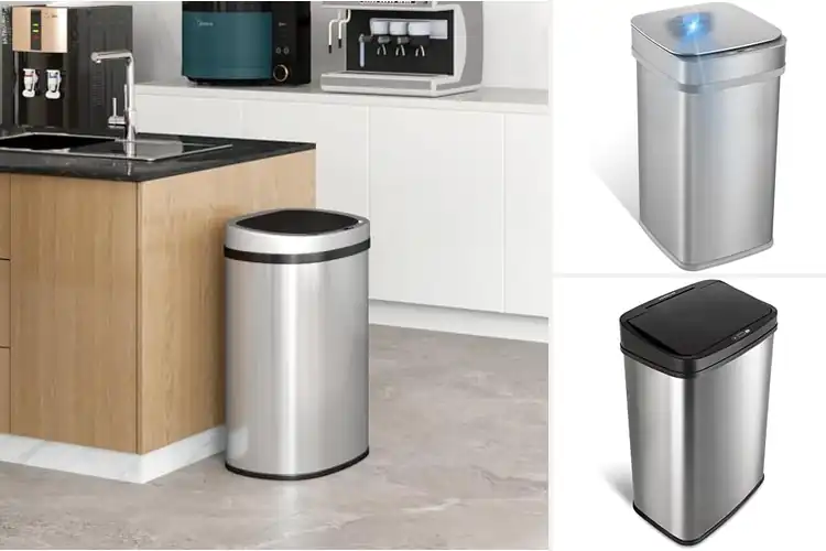 Detailed view of 10 Best Touchless Kitchen Trash Bins: Upgrade Your Space Today