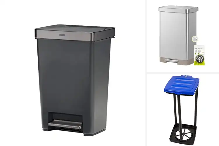 Detailed view of 10 Best Trash Cans With Bag Holders: Effortless & Secure