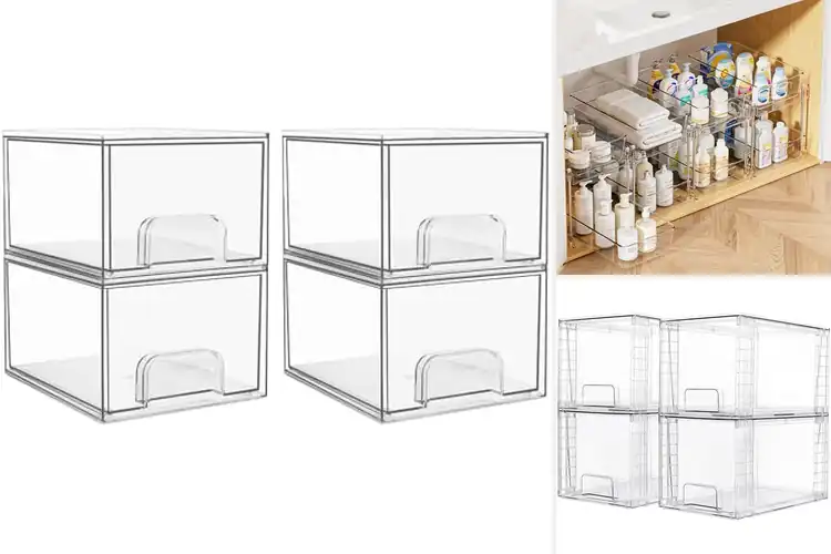 Detailed view of 10 Best Under Cabinet Bins to Declutter Your Kitchen Fast