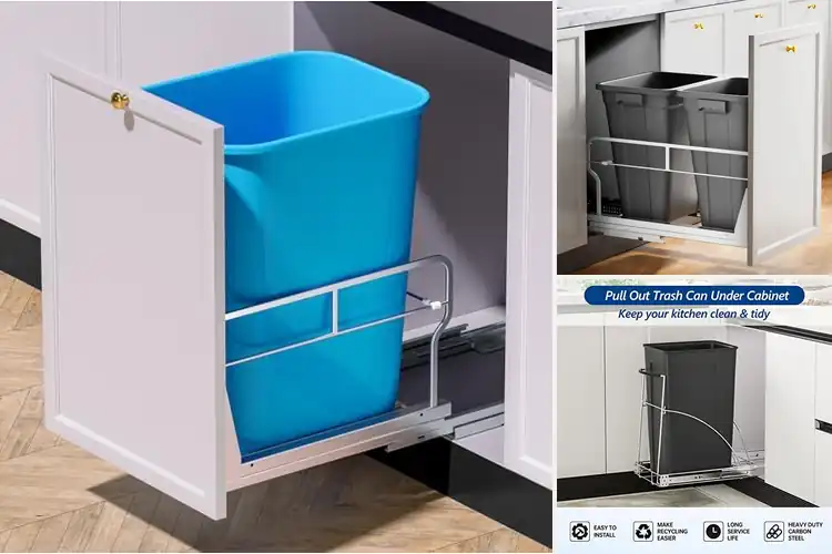 Detailed view of 10 Best Undermount Trash Can Slides for a Tidy Kitchen