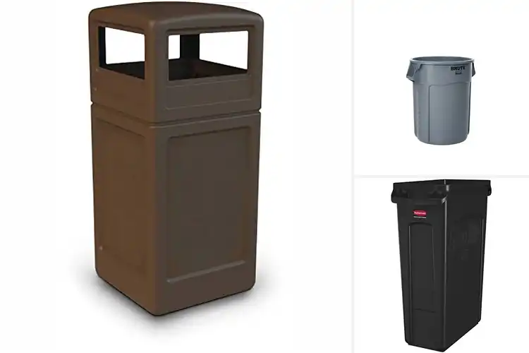 Detailed view of 10 Best Vented Trash Cans for Easy Bag Removal