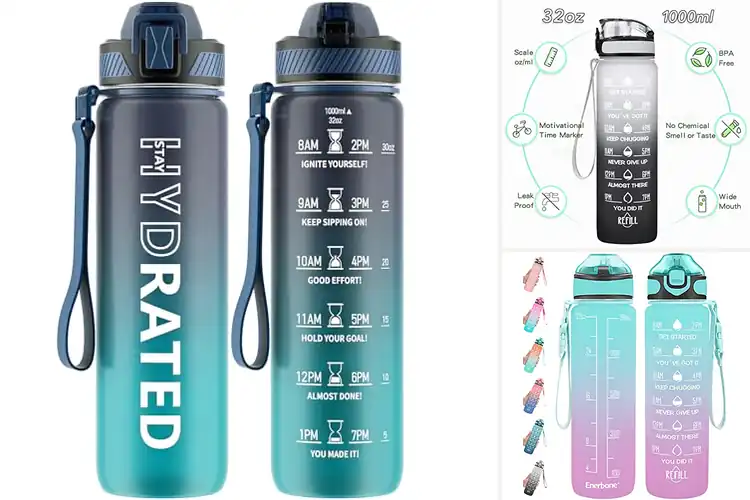 Detailed view of 10 Best Water Bottles for Daily Use — Stay Hydrated & Energized