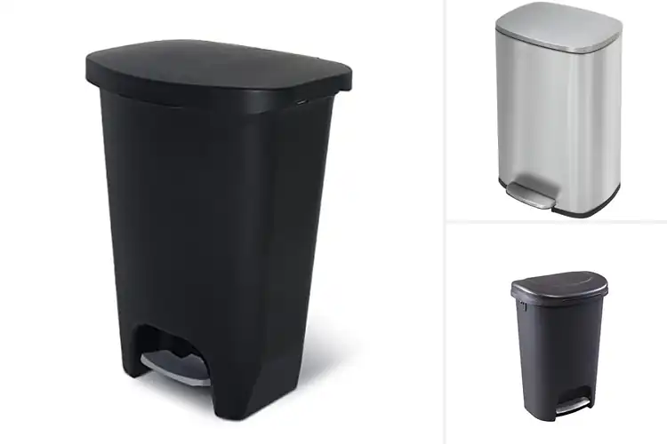 Detailed view of 10 Best Wide Pedal Bins for Stylish, Tidy Spaces