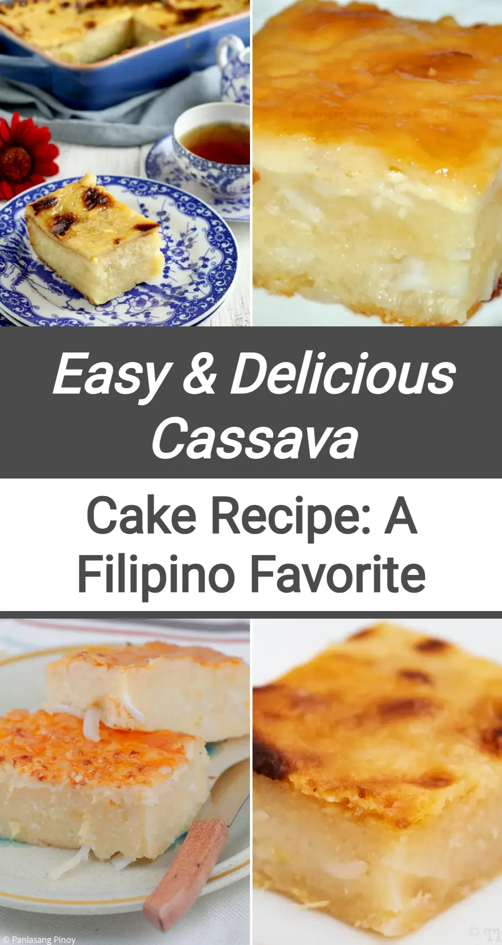 Photo of Cassava Cake (Easy Recipe)