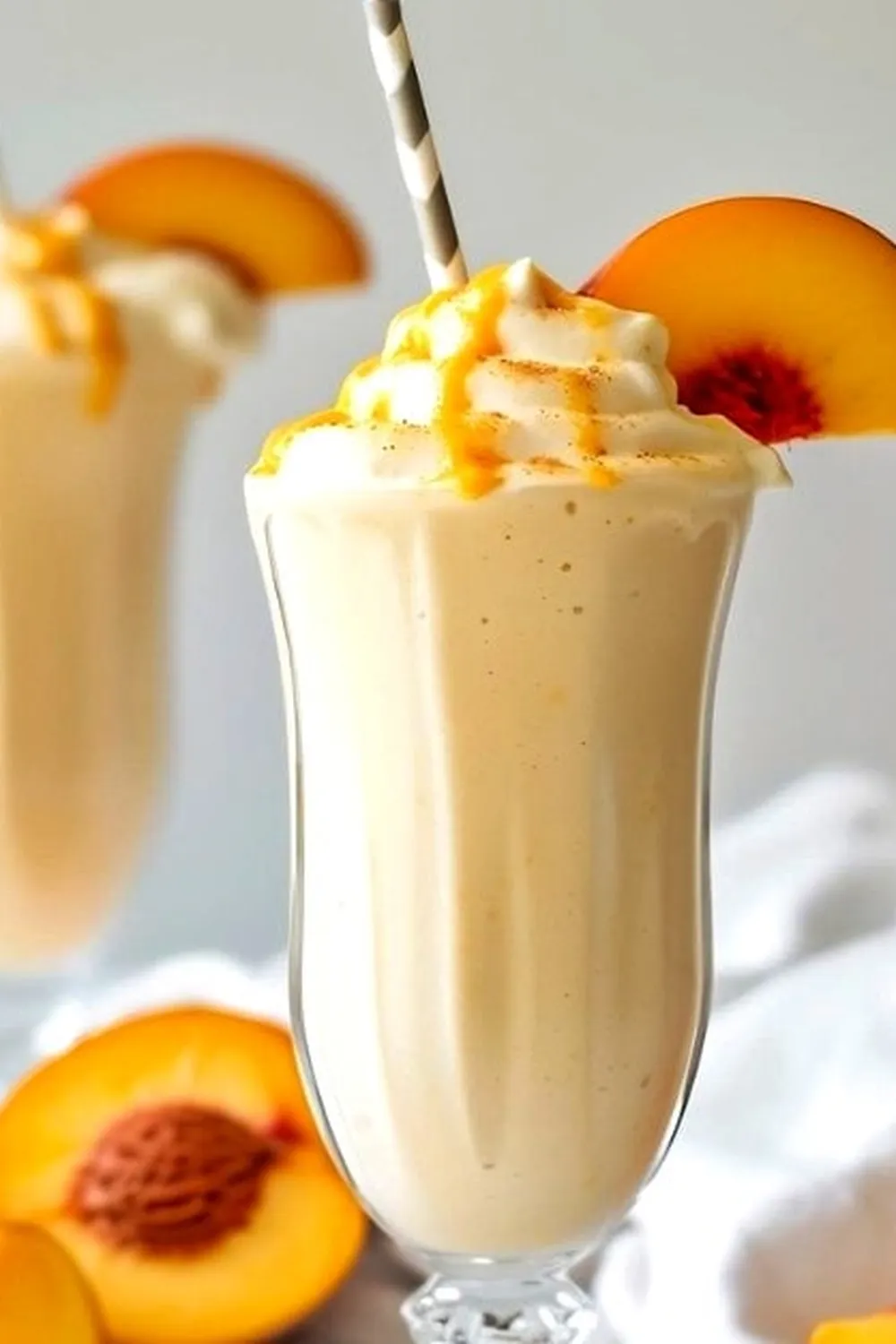 Copycat Chick-Fil-A Peach Milkshake Photo